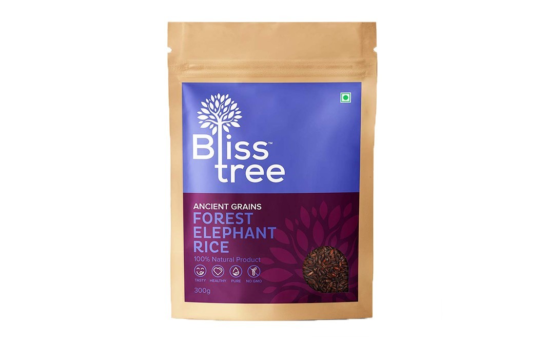 Bliss Tree Ancient Grains Forest Elephant Rice   Pack  300 grams